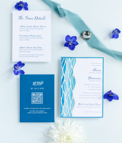 Tropical Wedding Invitation