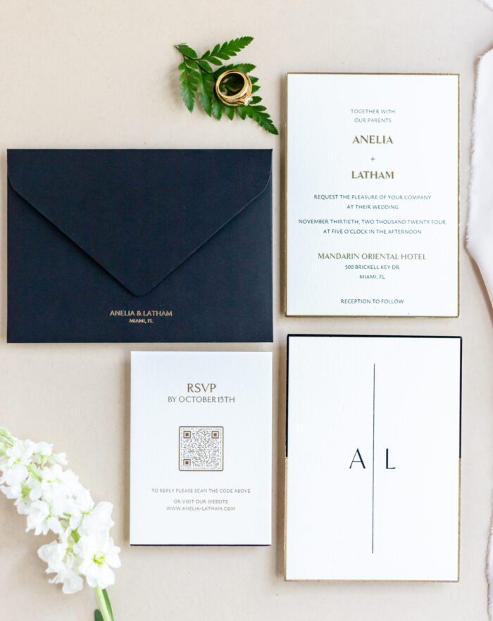 Minimal Wedding Invitation