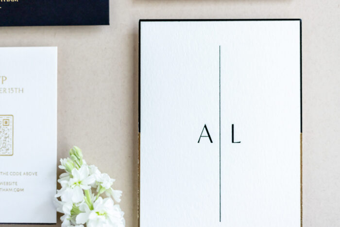 Minimal Wedding Invitation