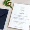 Minimal Wedding Invitation