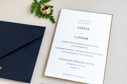 Minimal Wedding Invitation