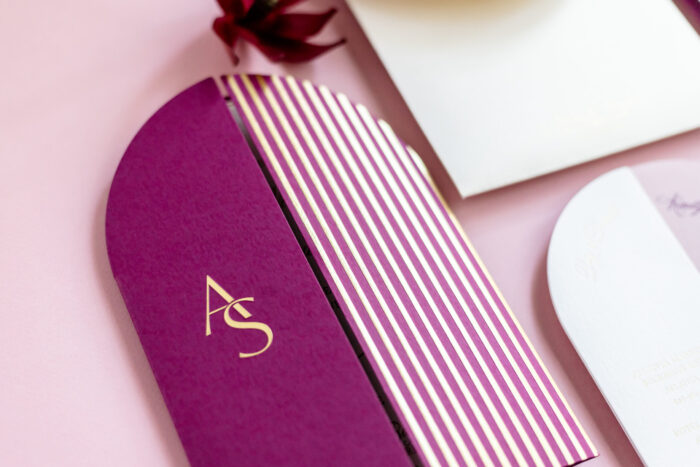 Gold Foil Invitation