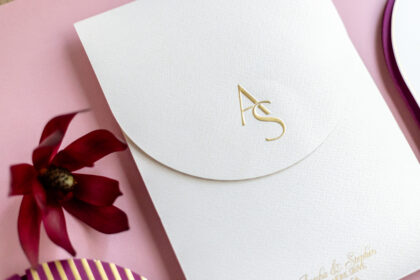Gold Foil Invitation