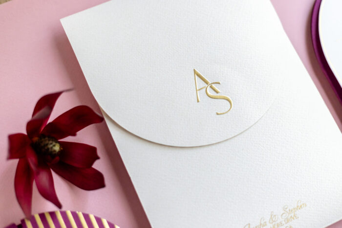 Gold Foil Invitation