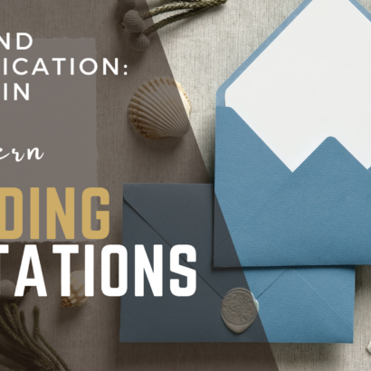 Style and Sophistication: Trends in Modern Wedding Invitations