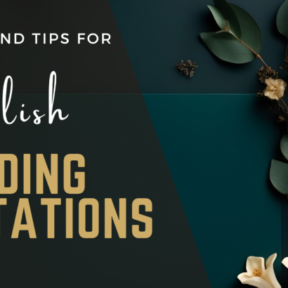 Trends and Tips for Stylish Wedding Invitations